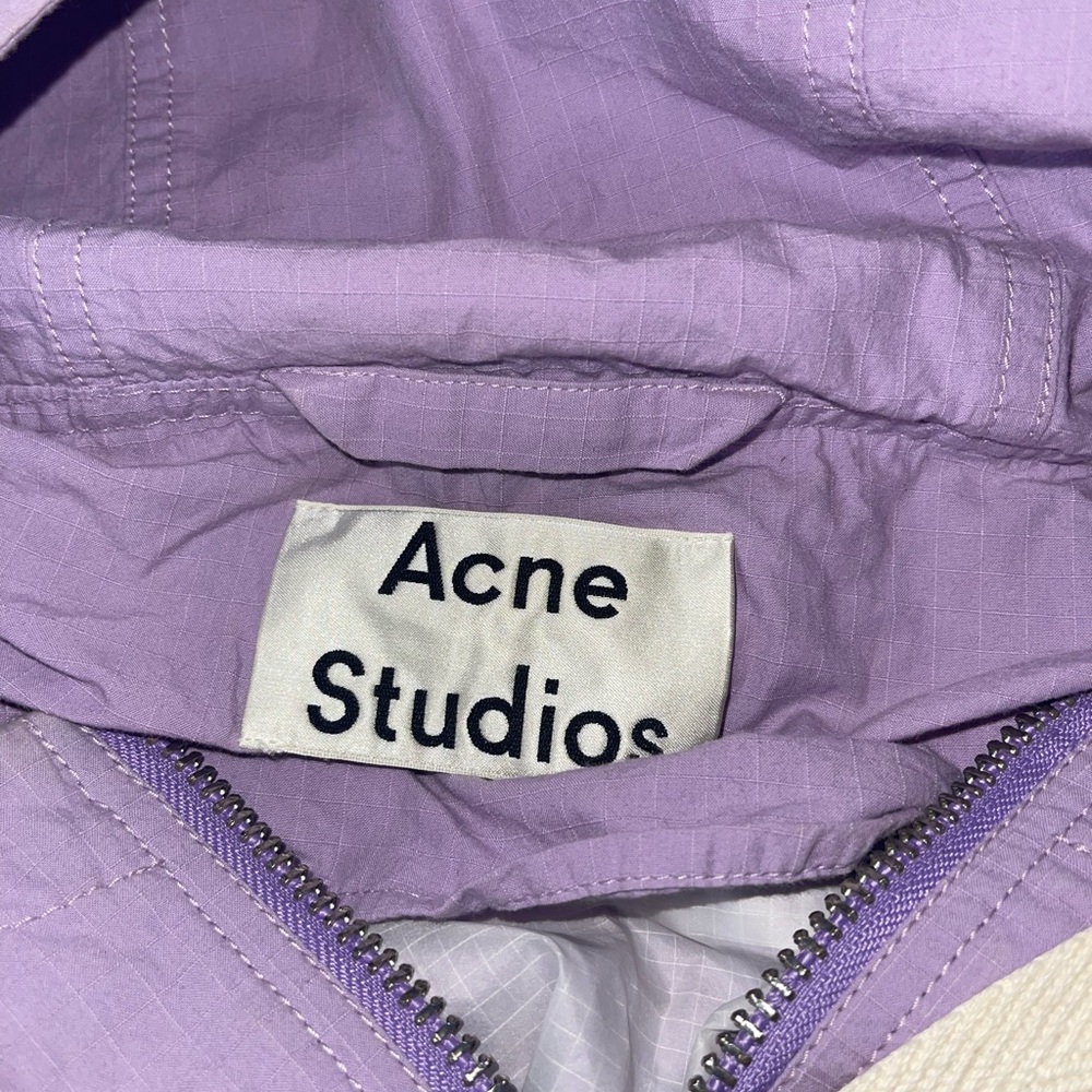 Acne Studios Heavy Parka Windbreaker in Lilac